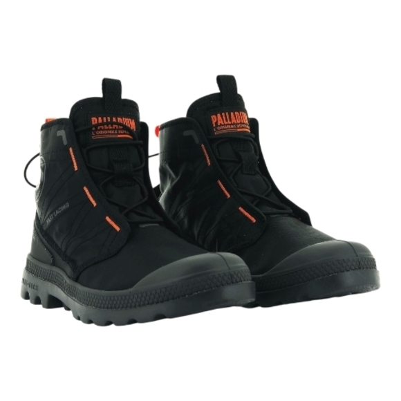 Palladium Men’s Black & Orange Urban Hiker Boots